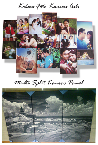 contoh foto kanvas asli